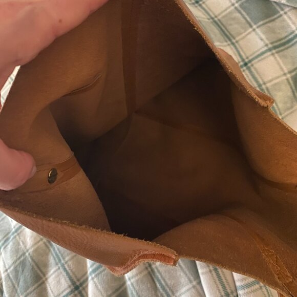 Madewell Leather Tote Bag - Picture 2 of 2